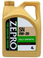 Моторное масло Zepro 0W-20 4л (Корея, пластик)