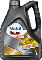 Моторное масло Mobil Super 3000 X1 5W-40 4л