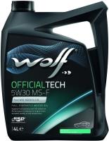 Моторное масло Wolf Officialtech 5W-30 MS-F 4л