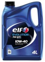 Моторное масло ELF Evolution 700 STI 10W-40 4л выводим
