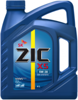 Моторное масло Zic X5 5W-30 4л